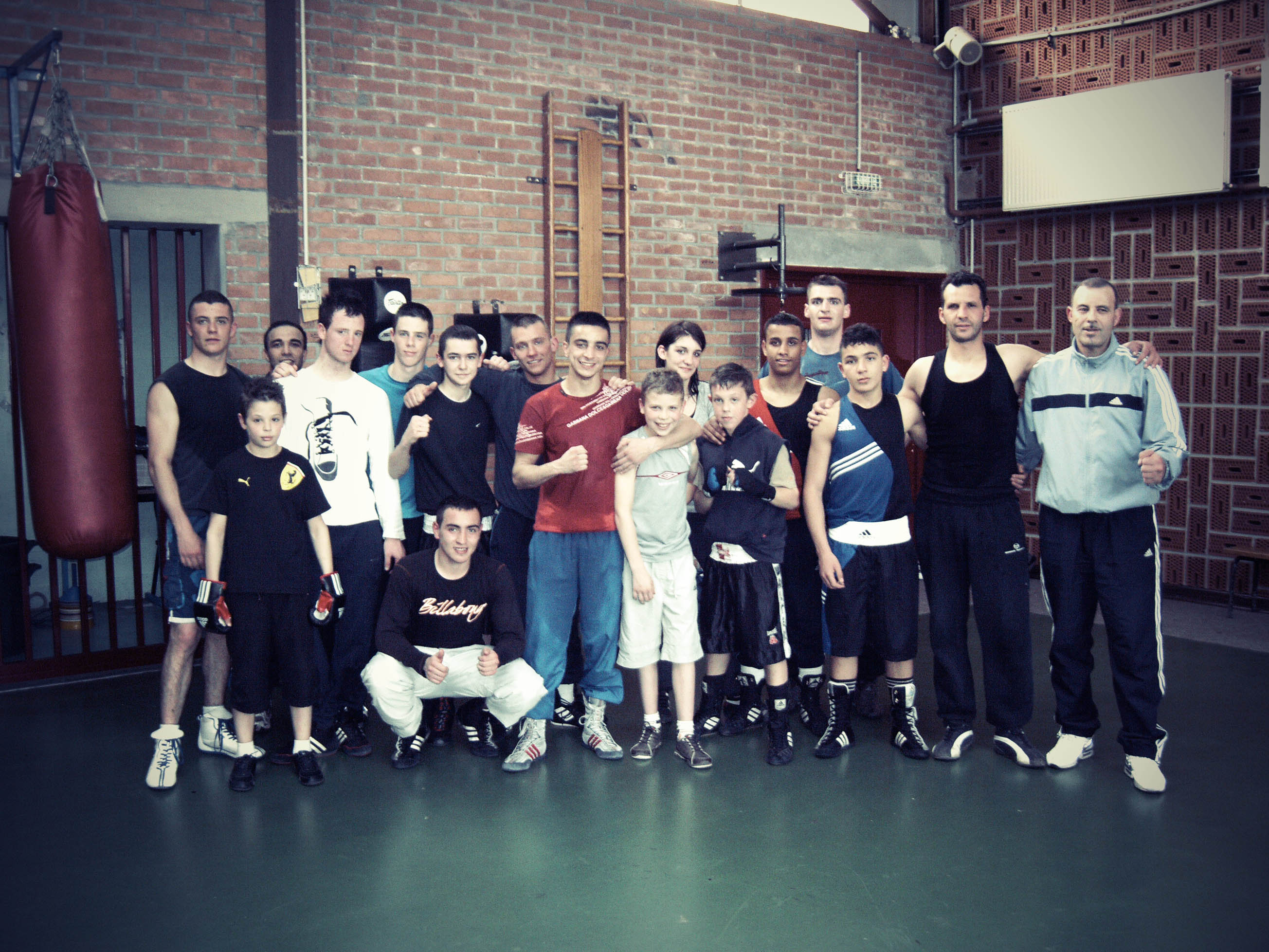 Pas d'occasion particuliere pour faire une photo de groupe
